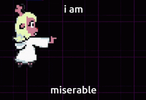 Deltarune I Am Miserable GIF