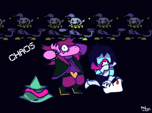 Deltarune Chaos And Madness GIF