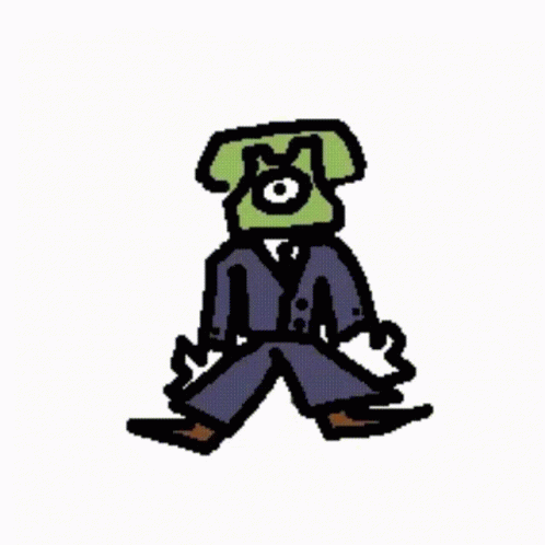 Deltarune Explosion Guy With Phone Head GIF