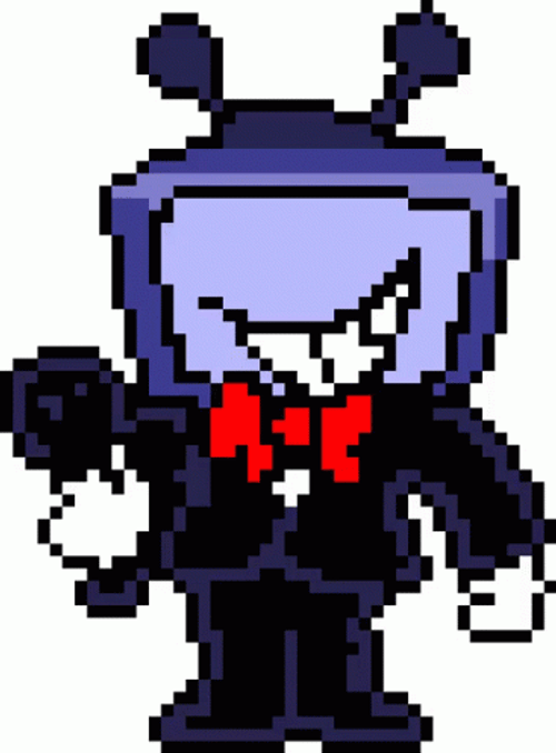 Deltarune TV Mike GIF
