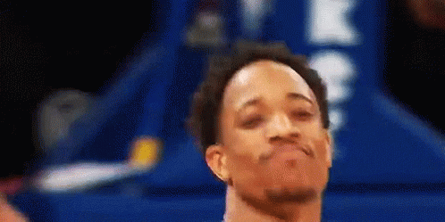 Demar Derozan Body Bump GIF