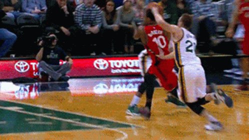 Demar Derozan Fantastic Slam Dunk GIF