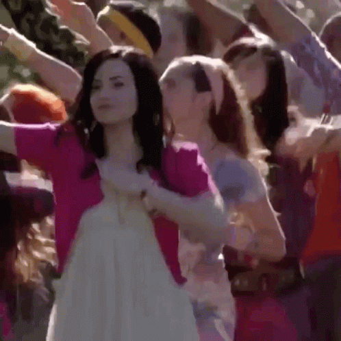 Demi Lovato Dance Clap GIF
