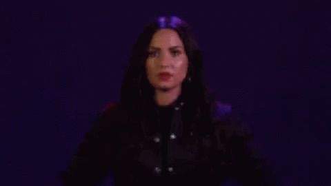 Demi Lovato Head Explode GIF