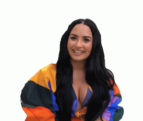 Demi Lovato Shaking Effect GIF