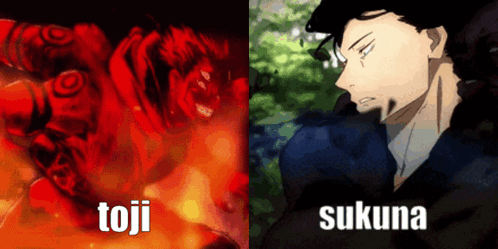 Demon and Man Saying Toji Sukuna