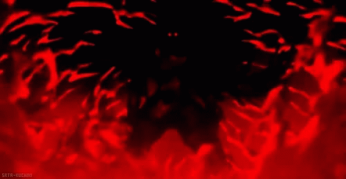 Demon Anime Darkness In Fire GIF