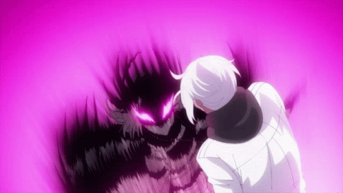 Demon Anime Purple Aura GIF