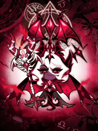 Demon Drawing With Letter U GIF