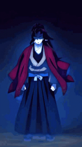 Demon Slayer Fighting Yoriichi Tsugikuni GIF