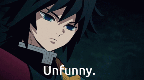 Demon Slayer Giyu Unfunny GIF