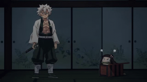 Demon Slayer Sanemi And Nezuko GIF