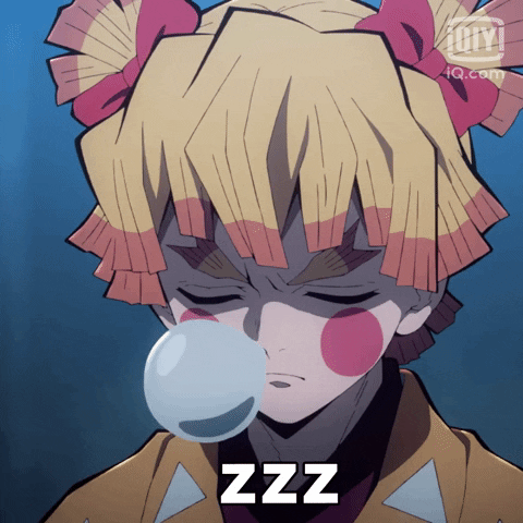 Demon Slayer Season 2 Agatsuma Drowsing GIF