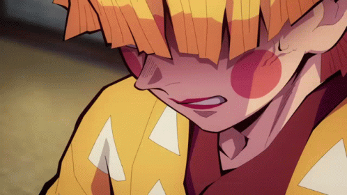 Demon Slayer Season 2 Mad Zenitsu Agatsuma GIF