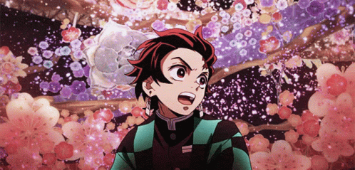 Demon Slayer Tanjiro Kamado Anime Banner GIF