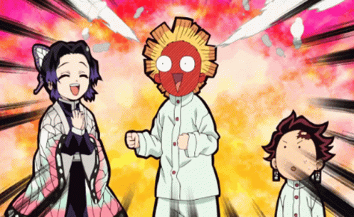 Demon Slayer Zenitsu Red Blushing GIF