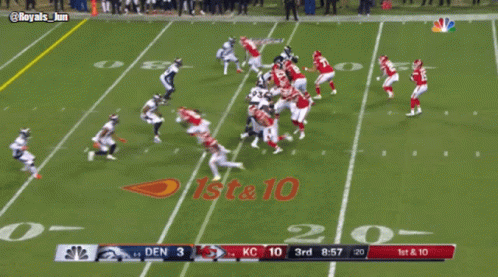 Den Vs KC Football Game On NBC GIF