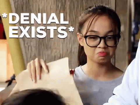 Denial Exist Asian Lady Duckface GIF