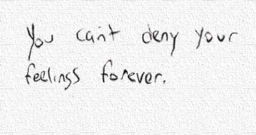 Denial Handwritten Message Design GIF