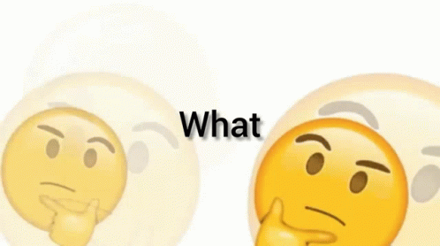 Denial Doubtful Cute Emoji Not My Problem GIF