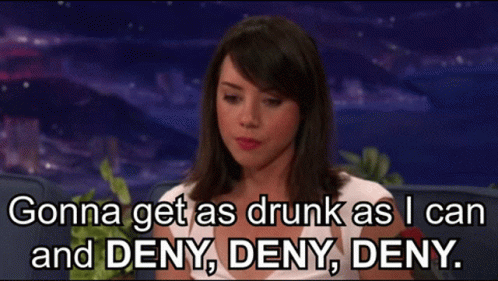 Not In Denial Aubrey Plaza GIF