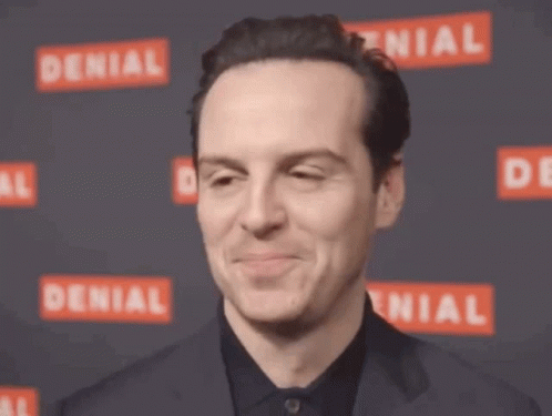 Denial Andrew Scott Pouting Interview GIF