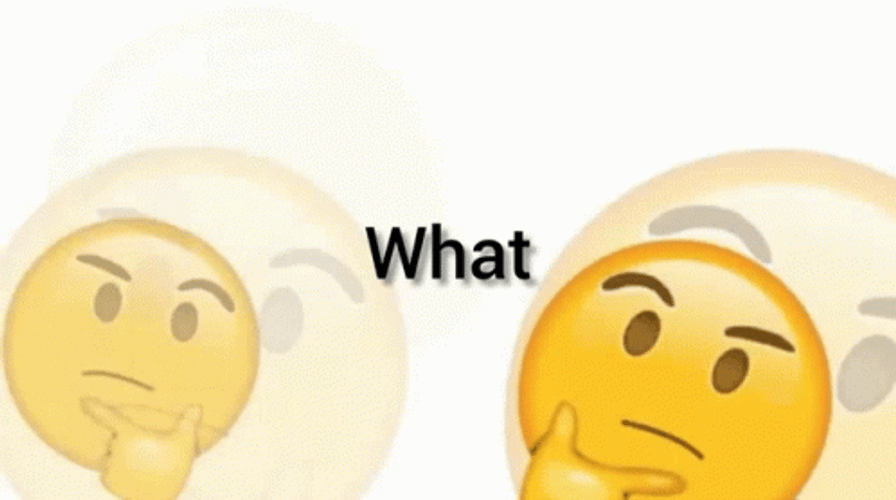 Denial Doubtful Cute Emoji Not My Problem GIF