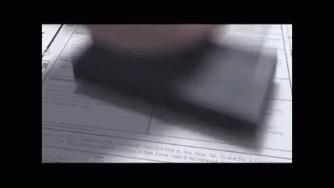 Old Lady Got Denied In Her Papers GIF
