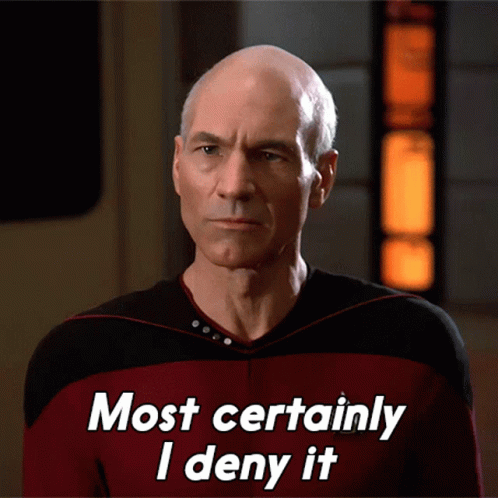 Patrick Stewart Denied It GIF