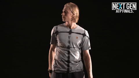 Denis Shapovalov Catching The Ball GIF