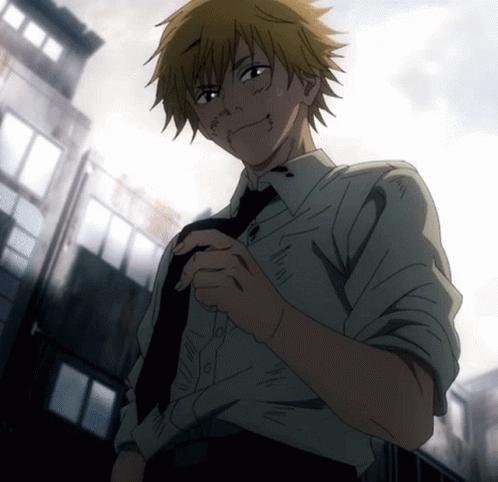 Denji Talking To You GIF