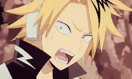 Hero Academia Denki Speaking Thumbs Up GIF