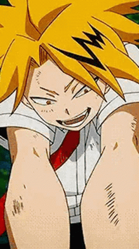 Hero Academia Denki Amazing Electric Power GIF