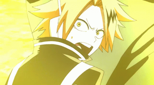Hero Academia Denki Electric Power Thumbs Up GIF