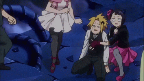 Hero Academia Denki Friends GIF