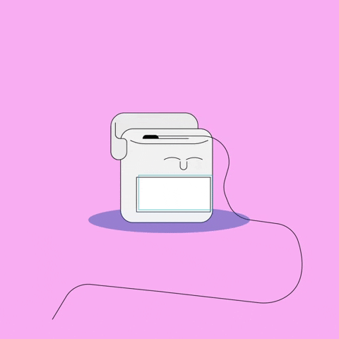 Dental Floss Dancing GIF