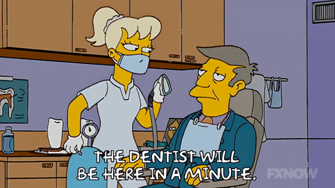 Dentist Will See You The Simpsons GIF
