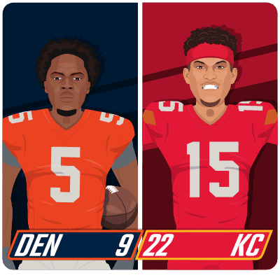 Denver Broncos Bang Bang Kansas City Chiefs GIF