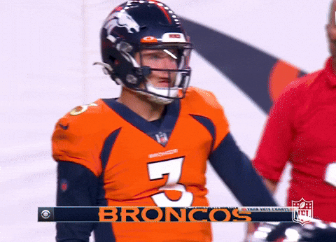 Denver Broncos Drew Lock Touchdown Dance GIF