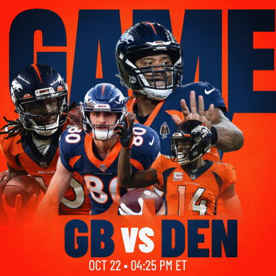 Denver Broncos Las Vegas Raiders Game Day GIF
