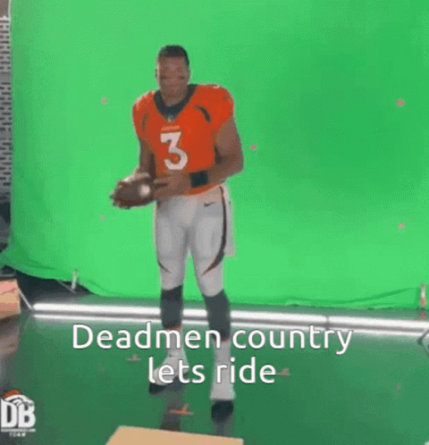 Denver Broncos Russell Wilson Deadmen Country GIF
