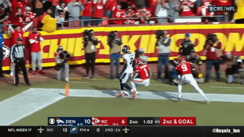 Denver Broncos Vs Kansas City Chiefs Football Game GIF