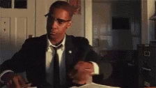 Denzel Washington Loosing Temper GIF