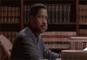 Denzel Washington Intense Look GIF