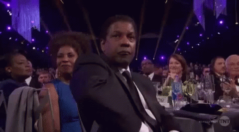 Denzel Washington Nervous Facial Expression GIF