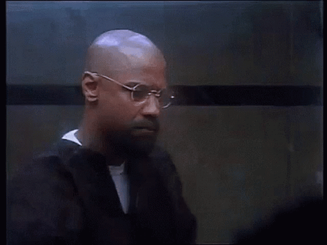 Denzel Washington Annoyed Walking Out GIF