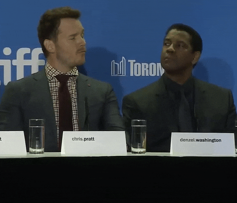 Denzel Washington Flight Chris Pratt GIF