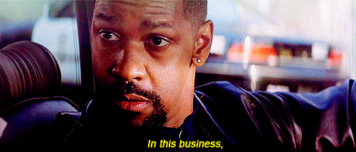 Denzel Washington Giving Advice Training Day GIF