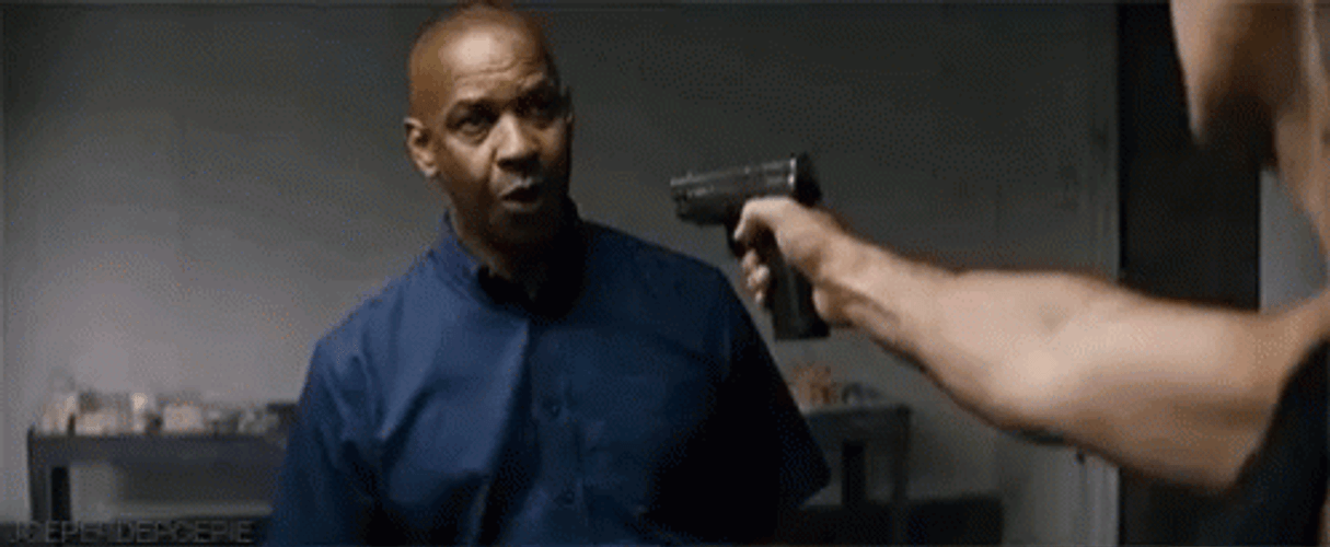 Denzel Washington Robert McCall The Equalizer GIF