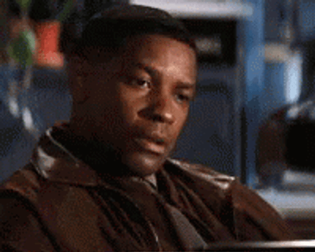 Denzel Washington Sentimental Touching Heart GIF